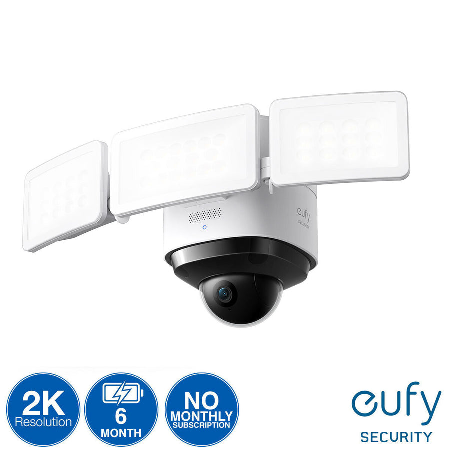Floodlight Cam 2 Pro, 360 - Degree Pan & Tilt