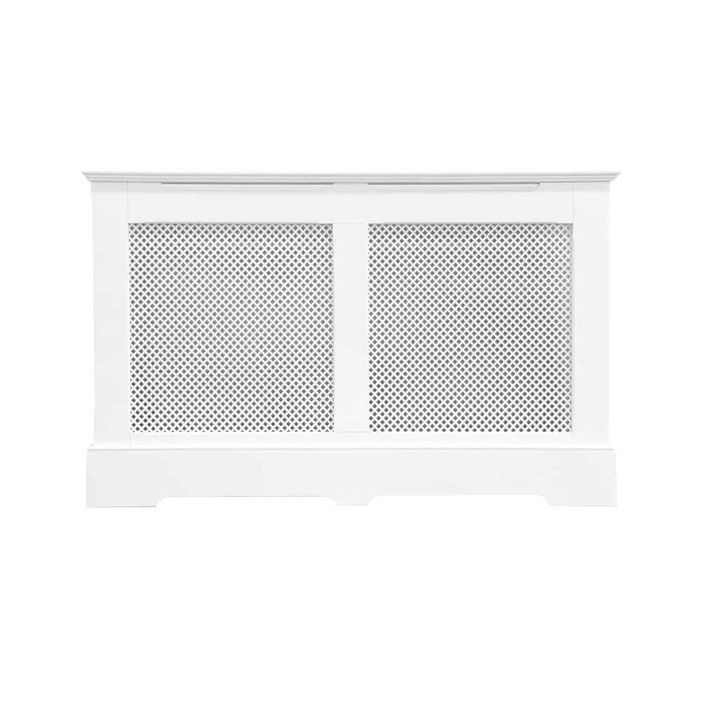Surrey Large Radiator Cover, 150Cm Wide in White