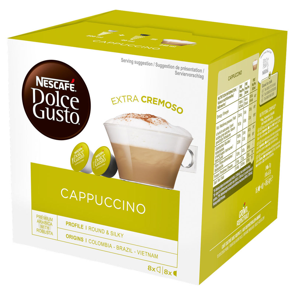 Cappuccino Coffee Pods, 24 Servings