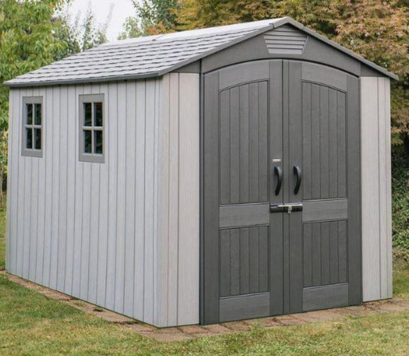 Simulated Wood Look Storage Shed