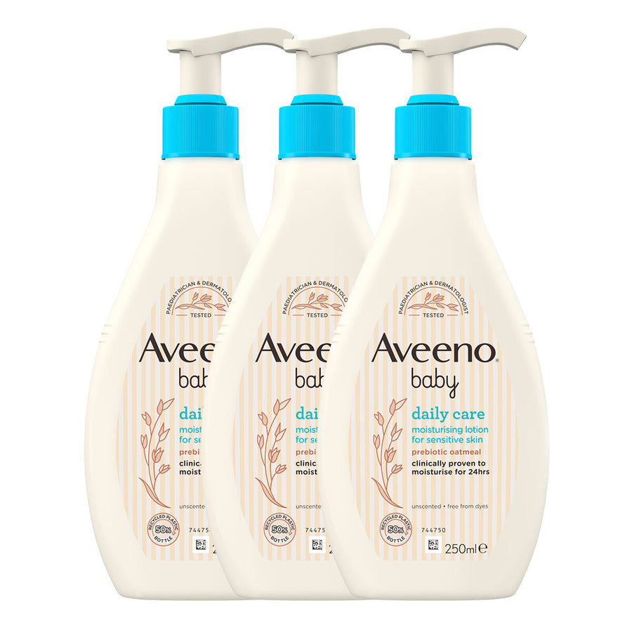 Baby Daily Lotion, 3 X 250Ml