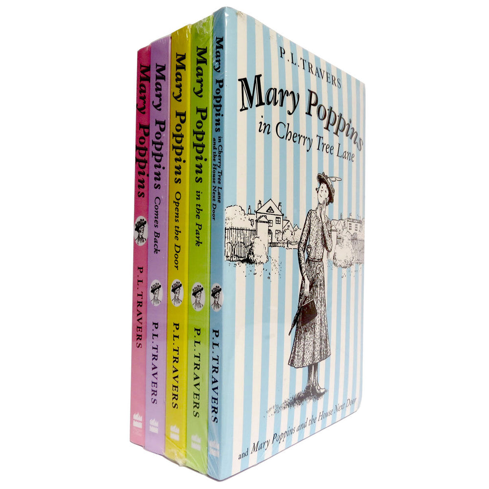 Mary Poppins 5 Book Collection, P L Travers (9+ Years)