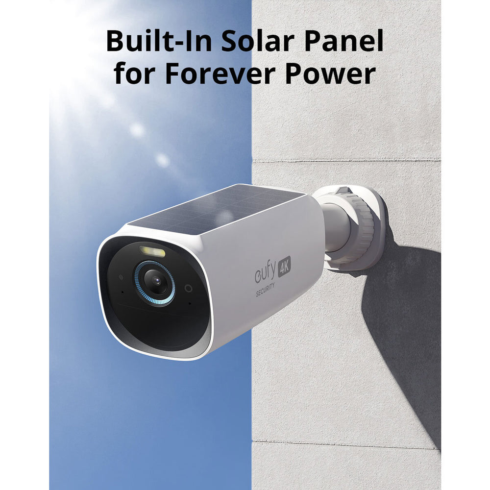 cam 3 Solar 4K - 3 Camera Kit with Homebase 3