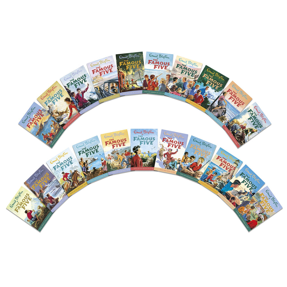 Famous Five 21 Book Collection, Enid Blyton (8+ Years)