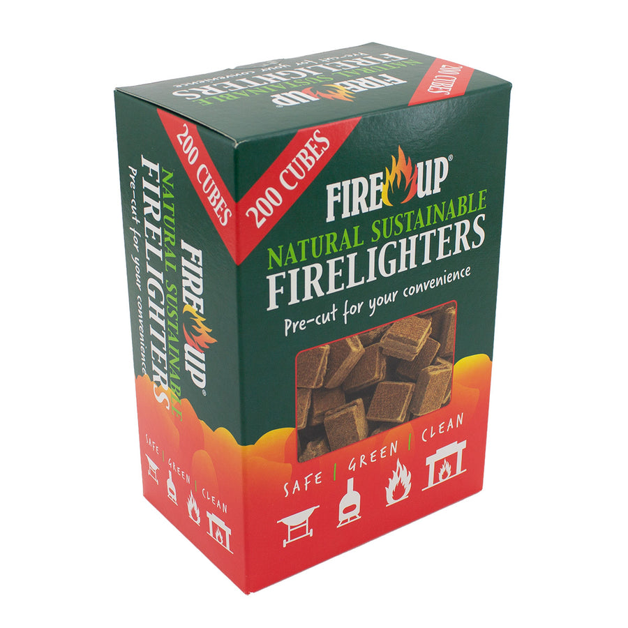 Natural Fire Lighters, 200 Pack