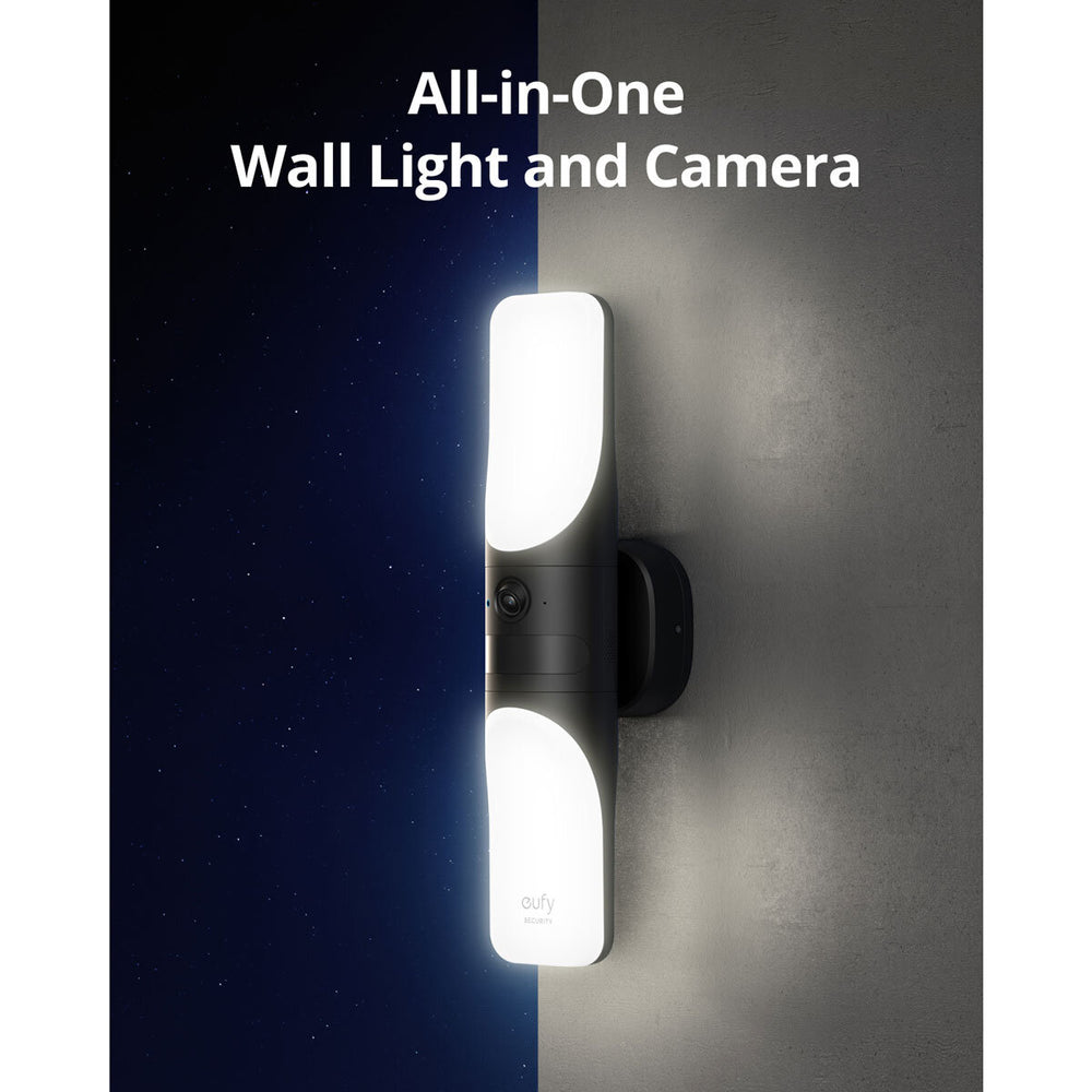 S100 2K Wired Wall Light Camera, 2 Pack