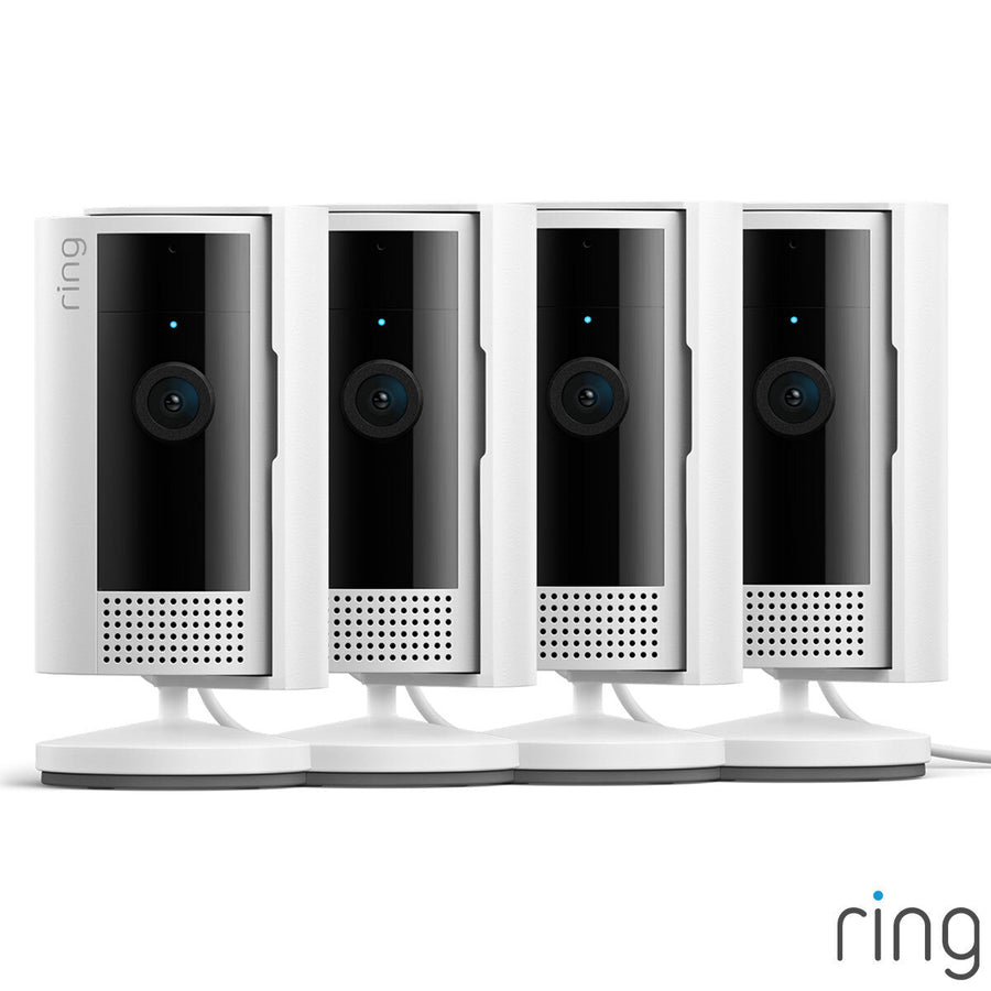 Wired Indoor Camera Four Pack in White