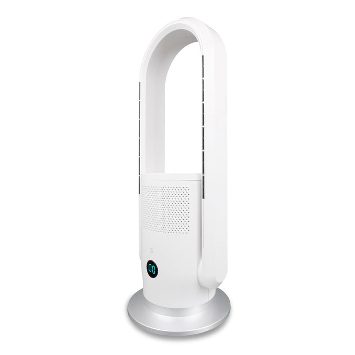 Arch 3 in 1 PTC Heater, Bladeless Cooling Fan & UV Air Purifer, White VSA001