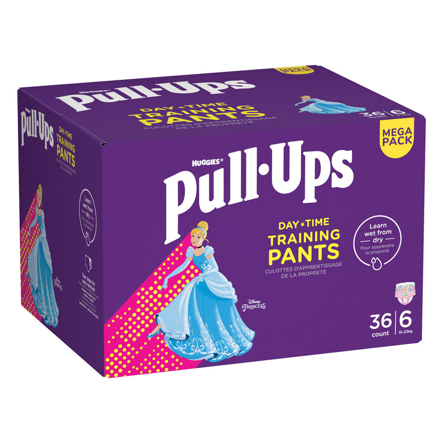 Pull-Ups Day Time Girl Training Pants Size 6, 36 Pack