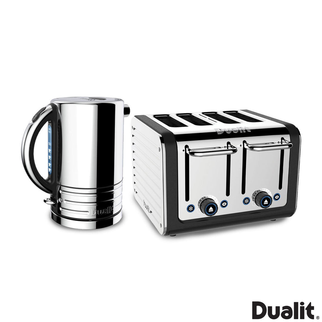Architect Kettle & 4 Slot Toaster, Matt Black