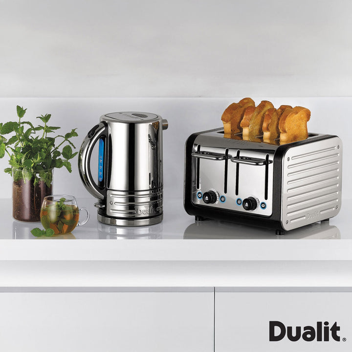 Architect Kettle & 4 Slot Toaster, Matt Black