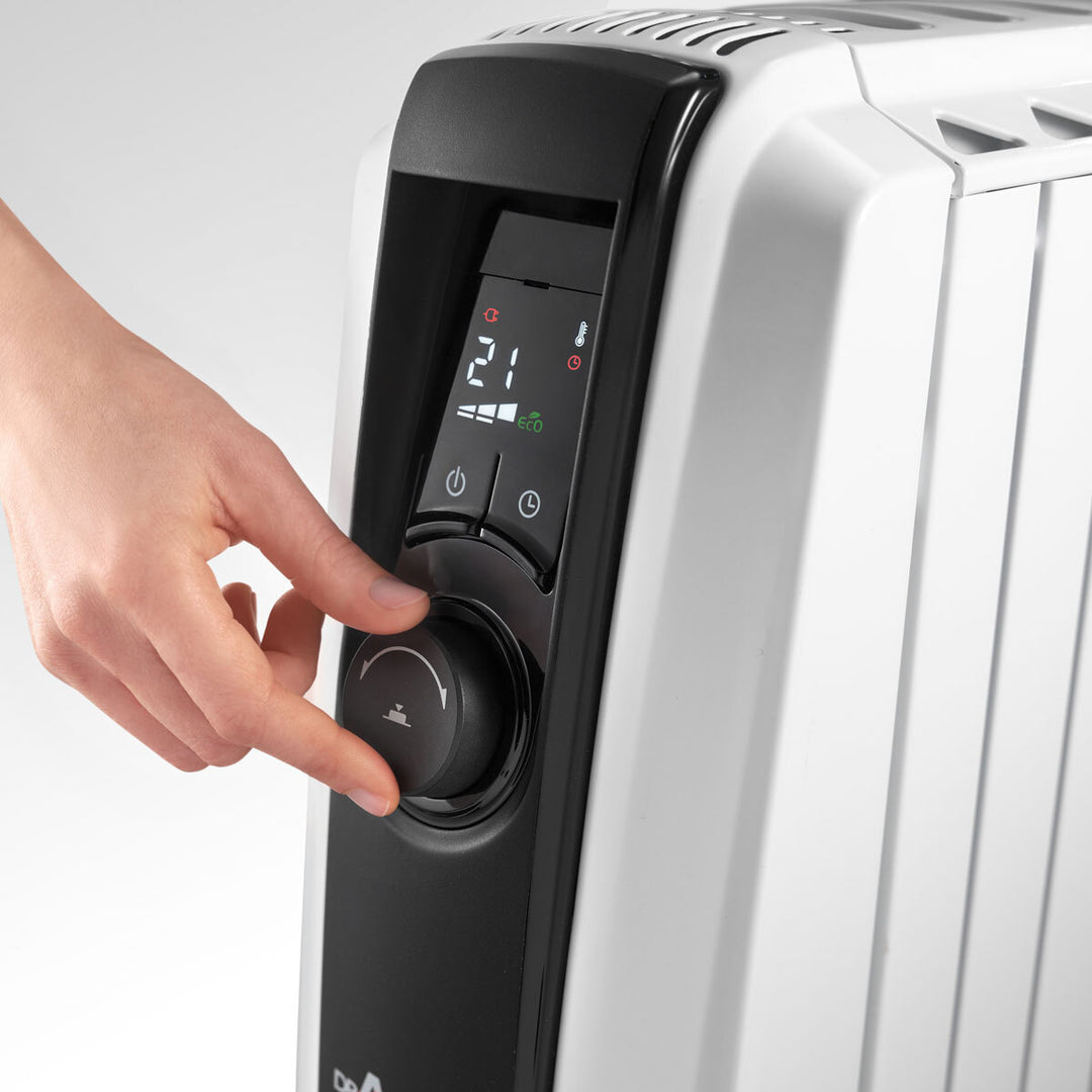 Dragon 4 Oil Filled 2Kw Radiator in White, TRDX40820E