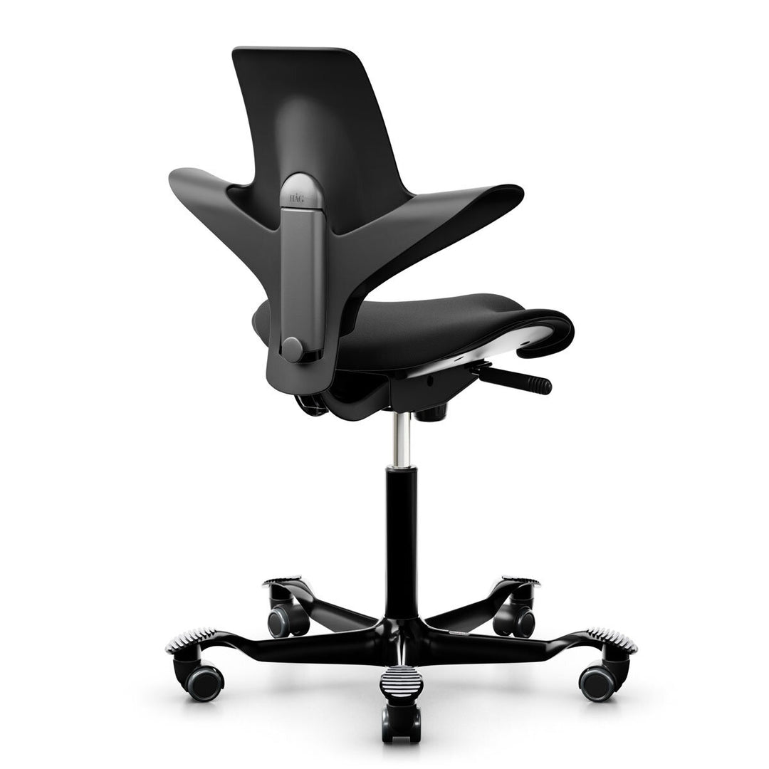 Capisco Puls 8020 Office Chair, Black