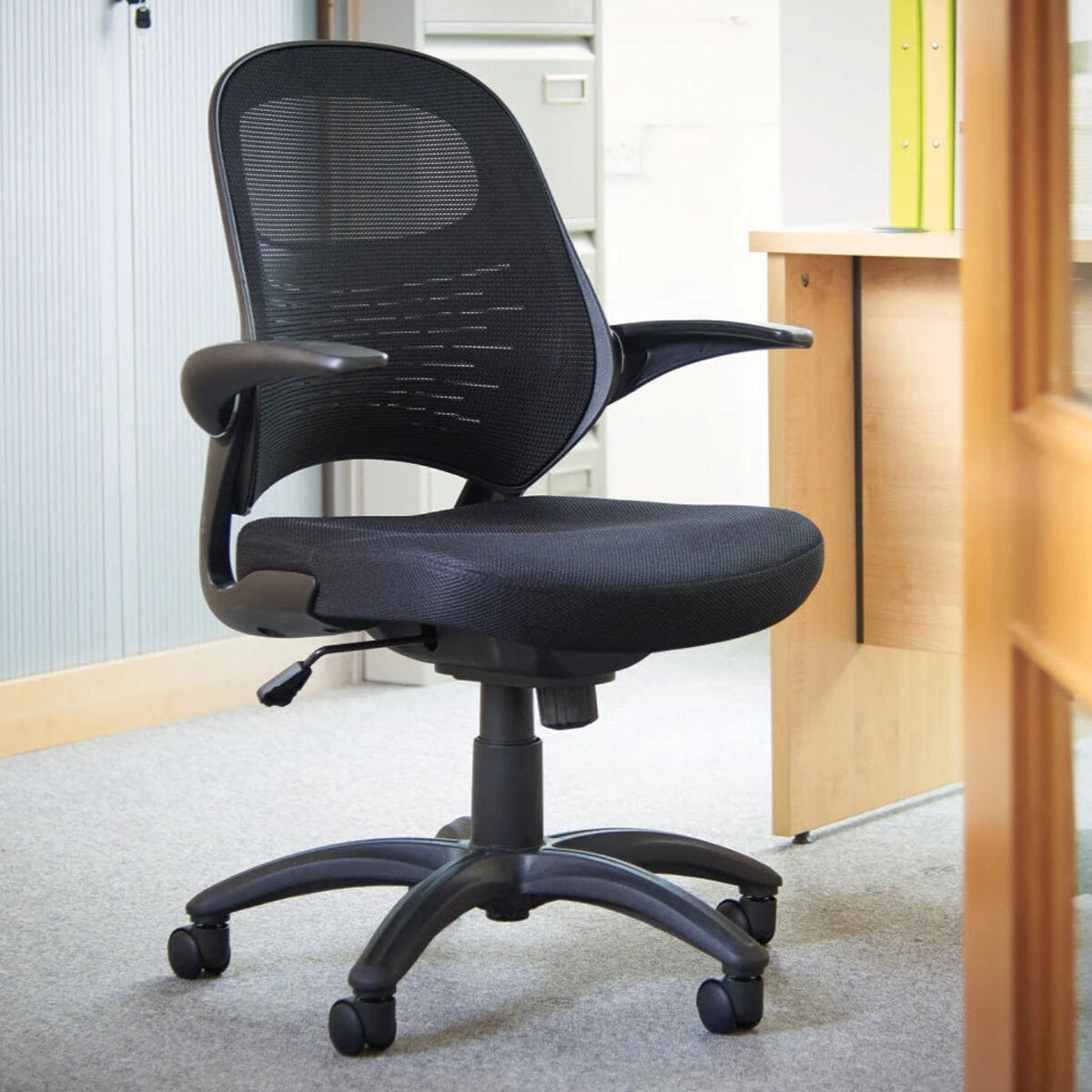 Orion fabric on sale mesh operator chair