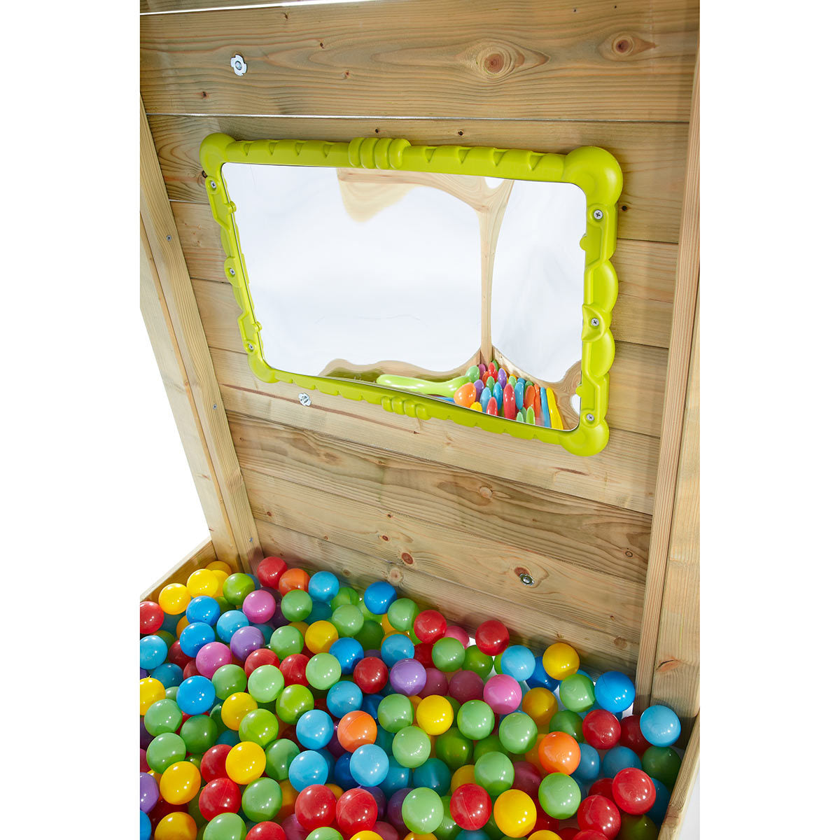 Lookout Tower Wooden Climbing Frame with Swings and Monkey Bars 3 Ye CARIKAM LTD